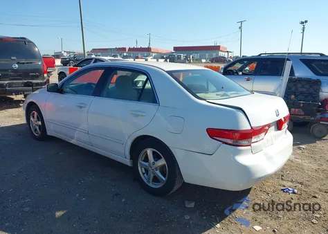 2003 Honda Accord 2.4 Ex z USA, uszkodzony, nr VIN 1HGCM56643A085807